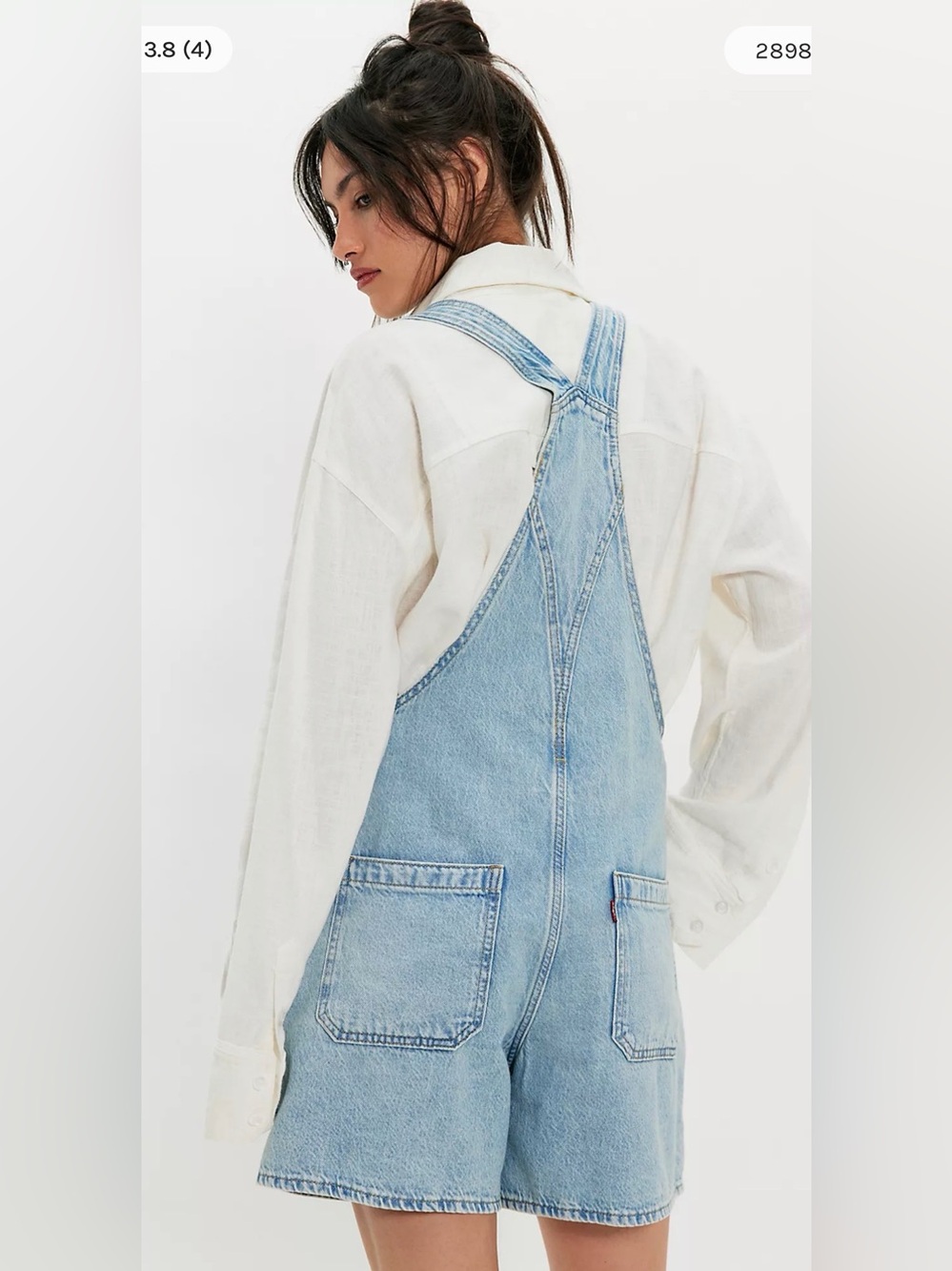 Levi's Utility Shortalls - Picture 2 of 5